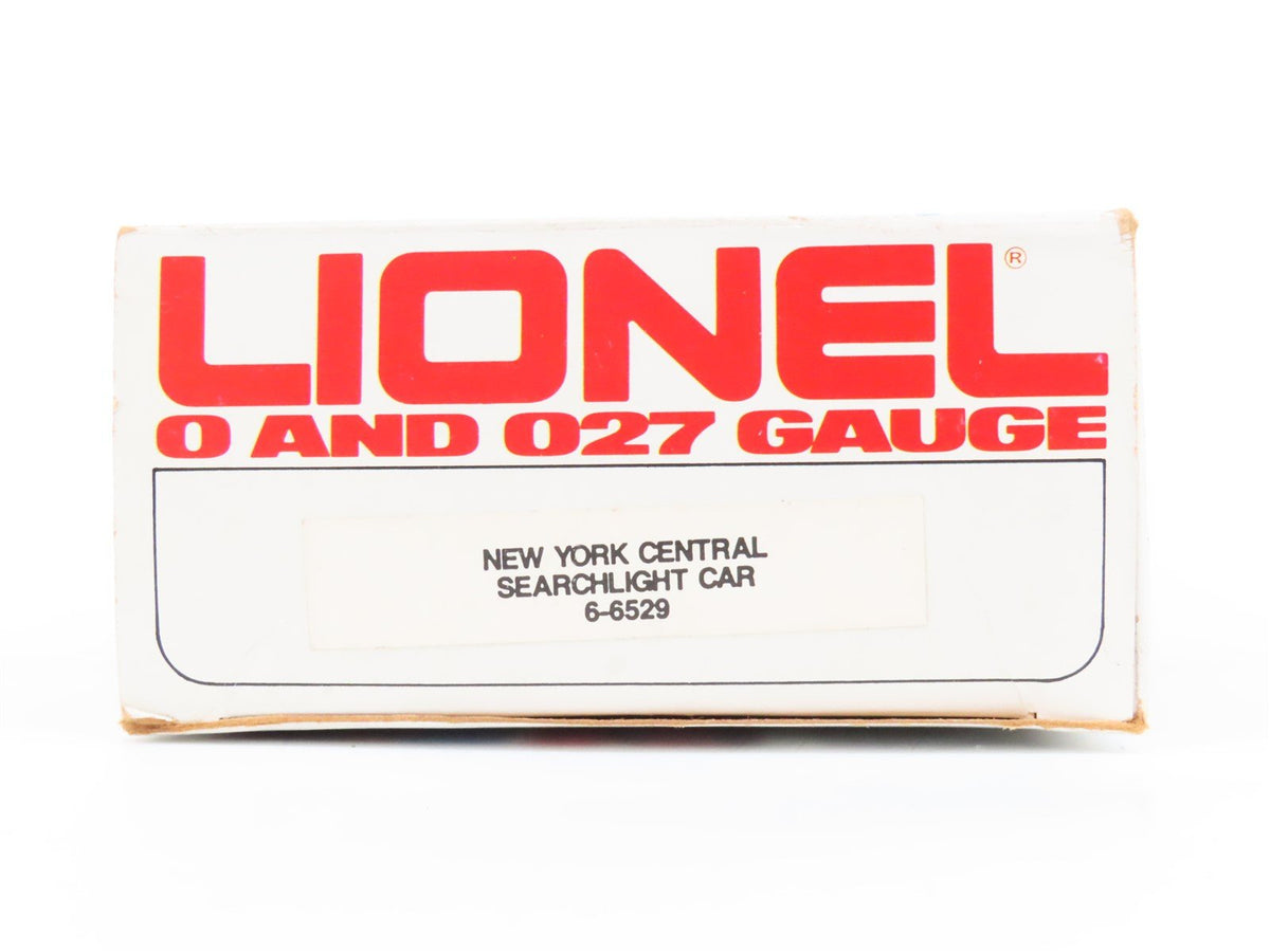 O Gauge 3-Rail Lionel 6-6529 NYC New York Central System Searchlight Car #6529