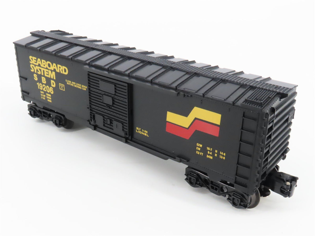 O Gauge 3-Rail Lionel 6-19206 SBD Seaboard System Single Door Boxcar #19206