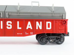 O Gauge 3-Rail K-Line K651-1391 RI Rock Island Gondola w/Load #6511391