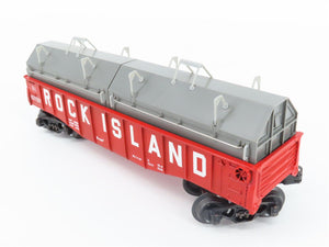 O Gauge 3-Rail K-Line K651-1391 RI Rock Island Gondola w/Load #6511391