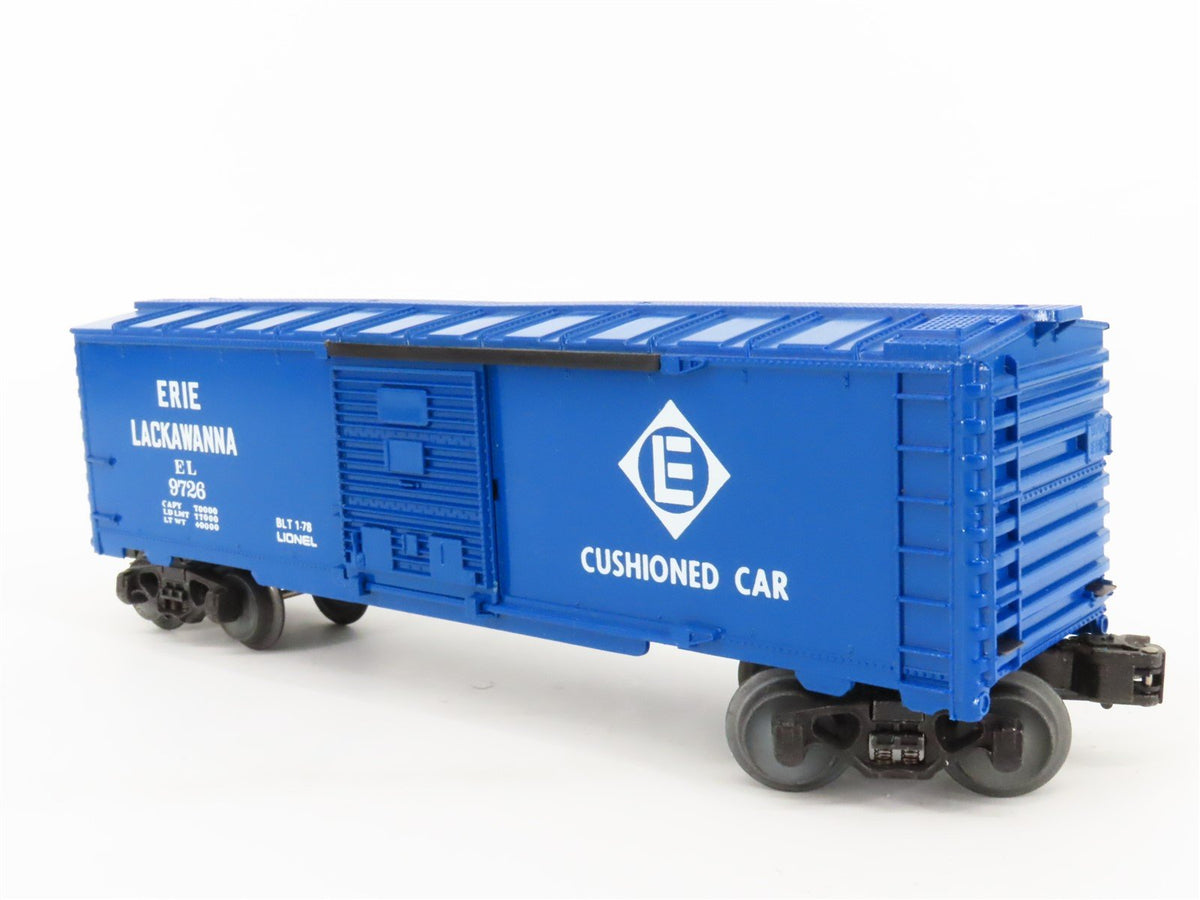 O Gauge 3-Rail Lionel 6-9726 EL Erie Lackawanna Single Door Box Car #9726