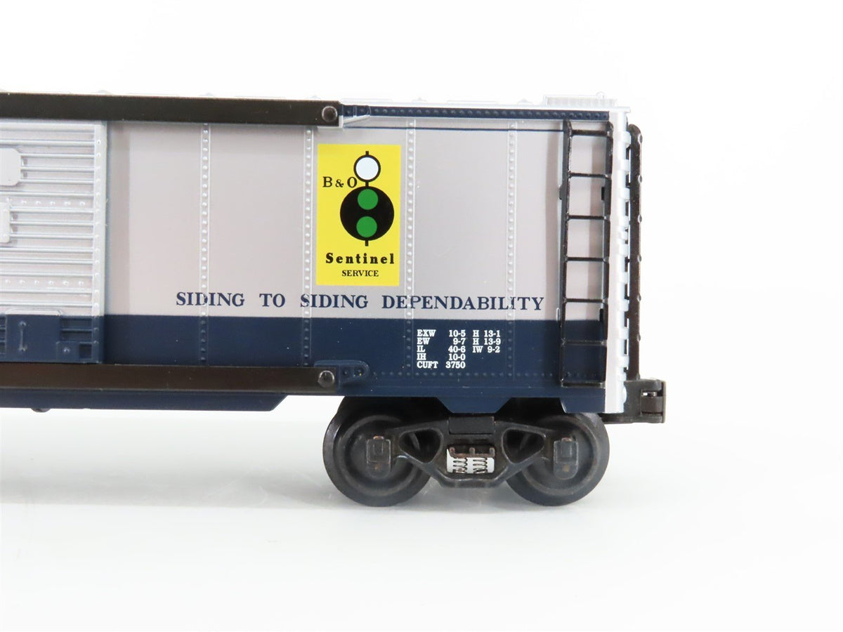 O Gauge 3-Rail K-Line K641-1092 B&amp;O Baltimore &amp; Ohio Sentinel Boxcar #6411092