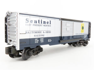 O Gauge 3-Rail K-Line K641-1092 B&O Baltimore & Ohio Sentinel Boxcar #6411092