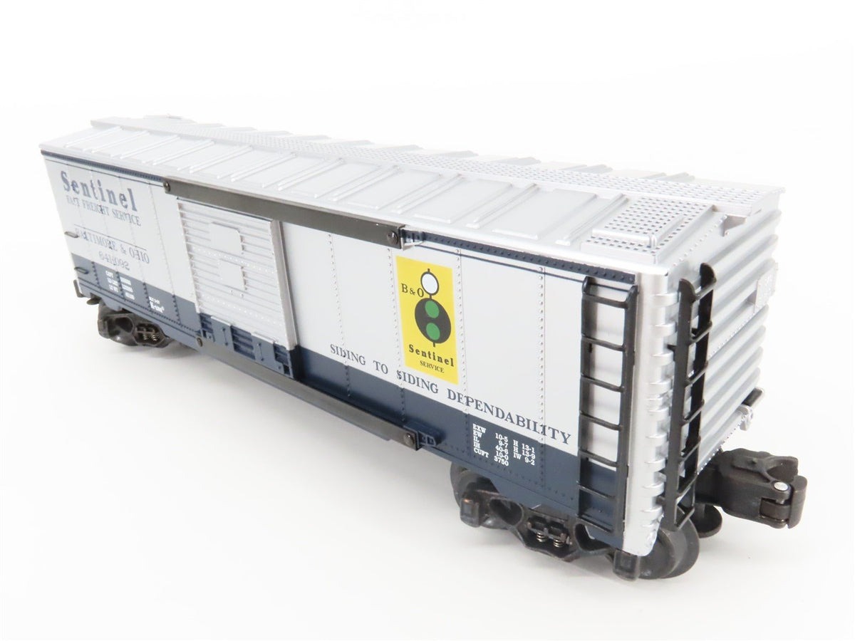 O Gauge 3-Rail K-Line K641-1092 B&amp;O Baltimore &amp; Ohio Sentinel Boxcar #6411092