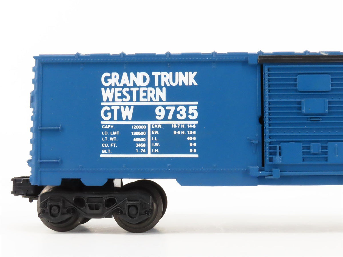 O Gauge 3-Rail Lionel 6-9735 GTW Grand Trunk Western Single Door Box Car #9735