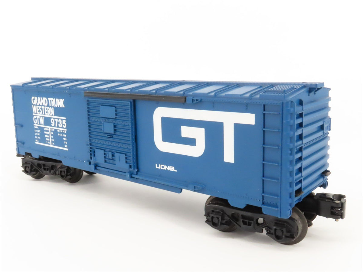 O Gauge 3-Rail Lionel 6-9735 GTW Grand Trunk Western Single Door Box Car #9735