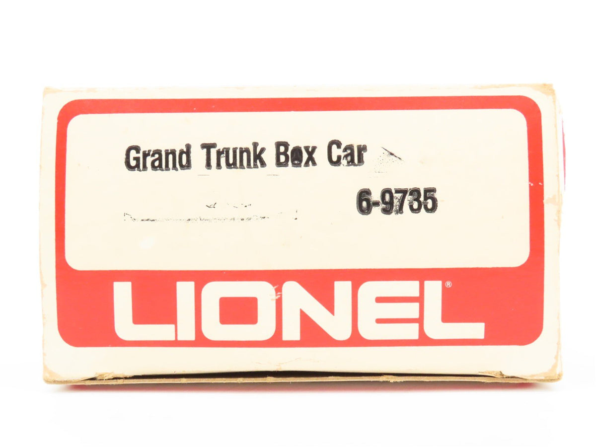 O Gauge 3-Rail Lionel 6-9735 GTW Grand Trunk Western Single Door Box Car #9735