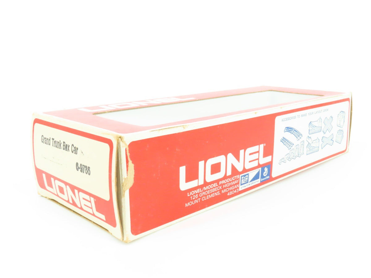 O Gauge 3-Rail Lionel 6-9735 GTW Grand Trunk Western Single Door Box Car #9735