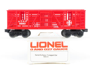 O Gauge 3-Rail Lionel 6-9280 ATSF Santa Fe Railroad Horse Transport Car #9280