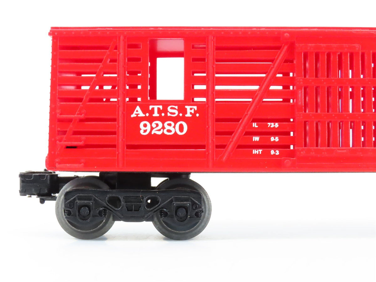 O Gauge 3-Rail Lionel 6-9280 ATSF Santa Fe Railroad Horse Transport Car #9280