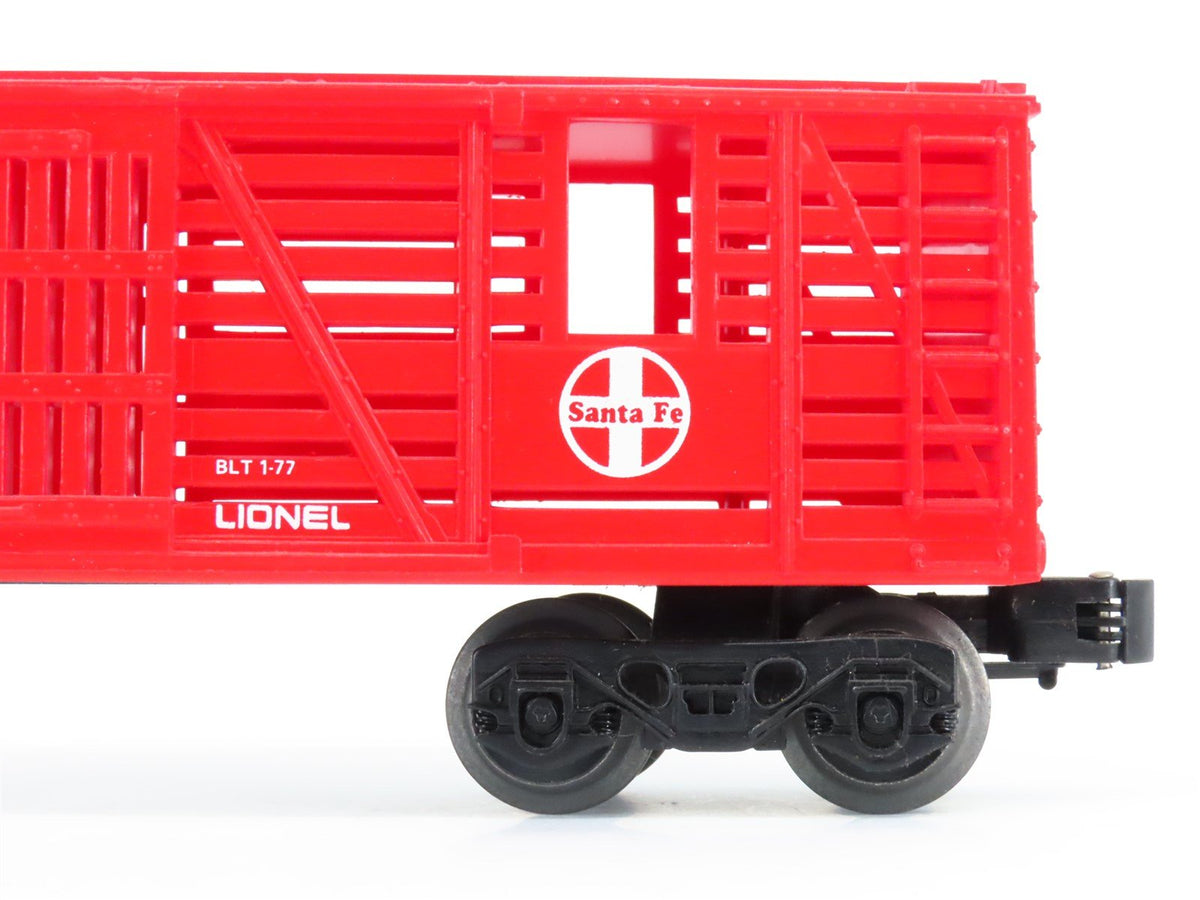 O Gauge 3-Rail Lionel 6-9280 ATSF Santa Fe Railroad Horse Transport Car #9280