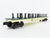 O Gauge 3-Rail K-Line K-699502 BNSF Santa Fe Flat Car W/Pickup Trucks #6995