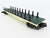 O Gauge 3-Rail K-Line K-699502 BNSF Santa Fe Flat Car W/Pickup Trucks #6995