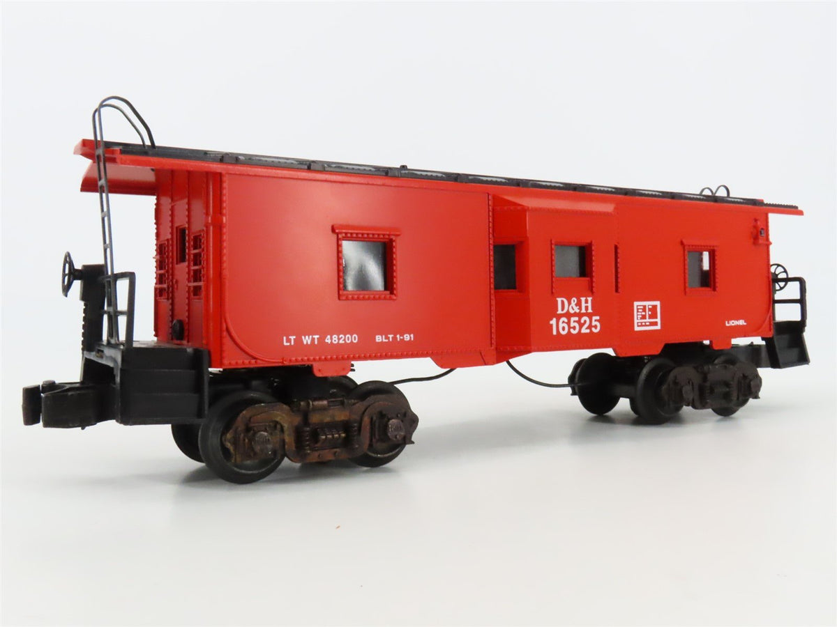 O Gauge 3-Rail Lionel 6-16525 D&amp;H Delaware &amp; Hudson Caboose #16525 w/ Lights