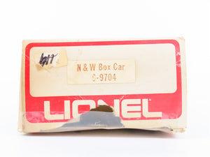 O Gauge 3-Rail Lionel 6-9704 N&W Norfolk & Western Single Door Box Car #9704
