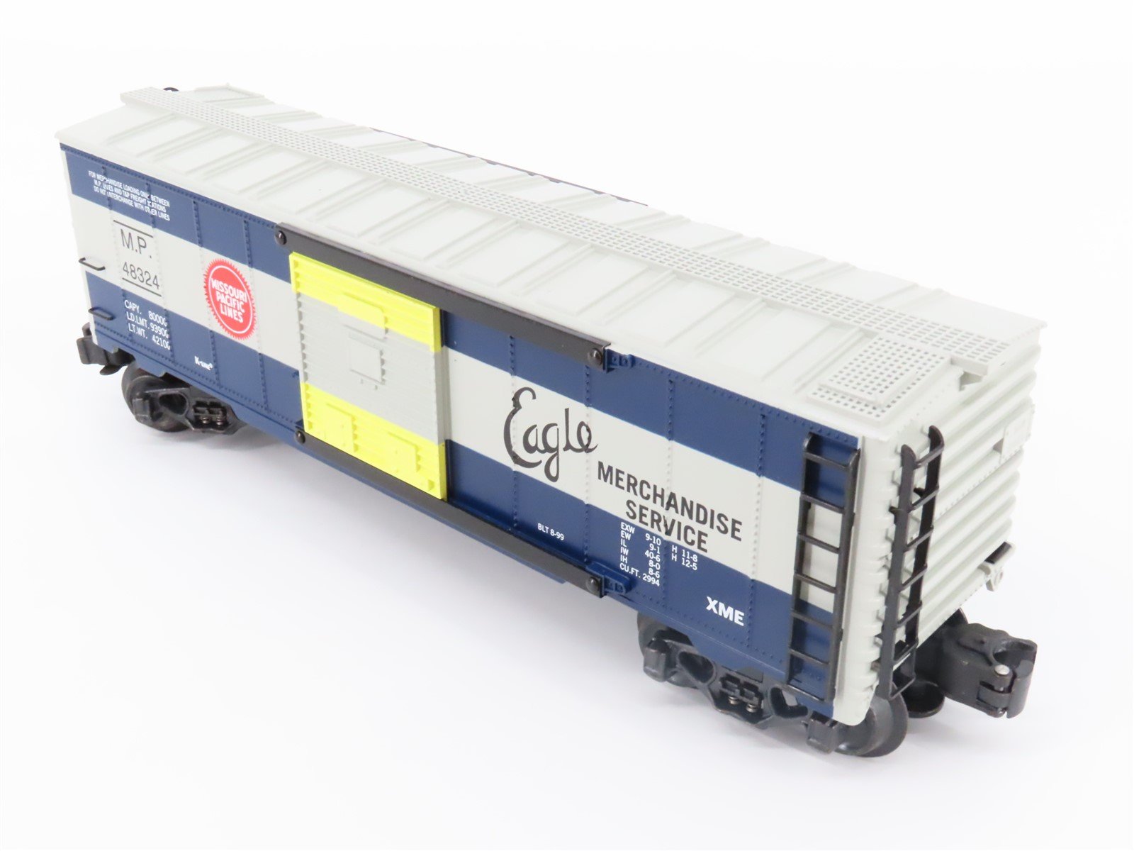 O Gauge 3-Rail K-Line K701-1711 MP Eagle Merchandise Operating Boxcar #48324