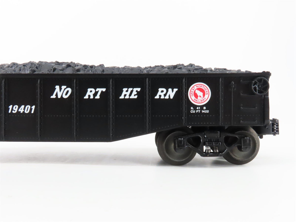 O Gauge 3-Rail Lionel 6-19401 GN Great Northern Gondola #19401 w/Coal Load