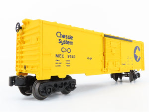 O Gauge 3-Rail Lionel 6-9740 MEC C&O Chessie System Single Door Box Car #9740