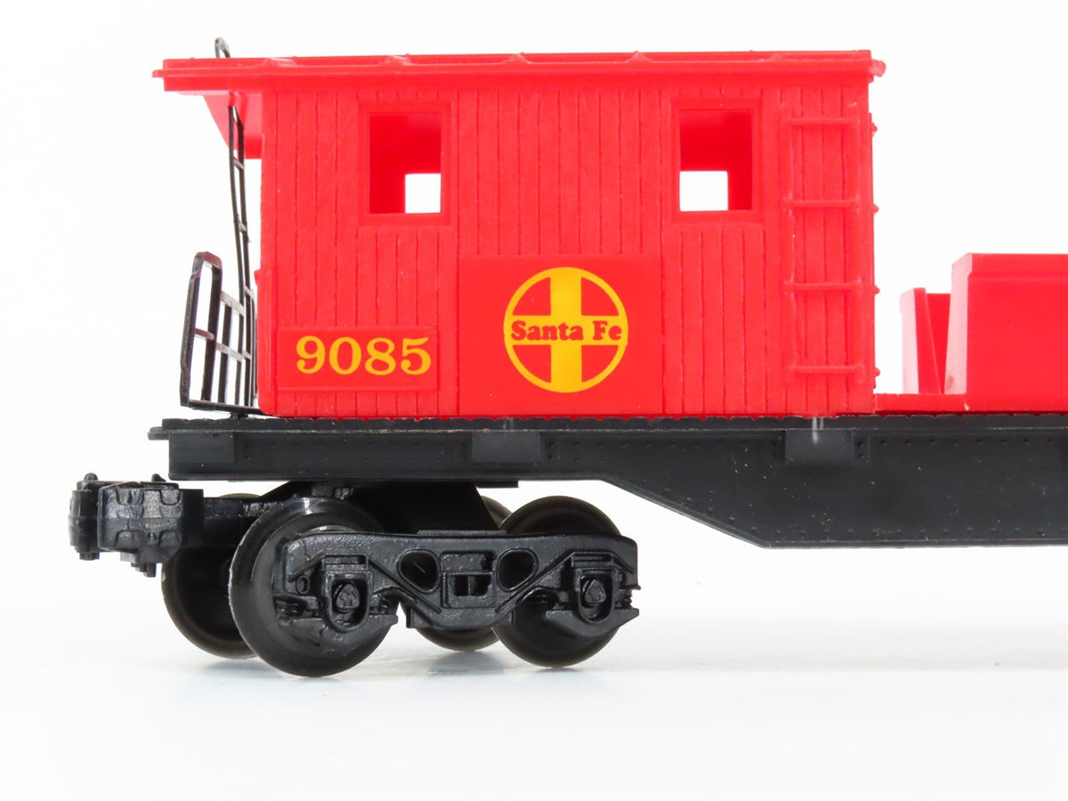 O Gauge 3-Rail Lionel 6-9085 ATSF Santa Fe Railroad Work Caboose #9085 w/ Loads