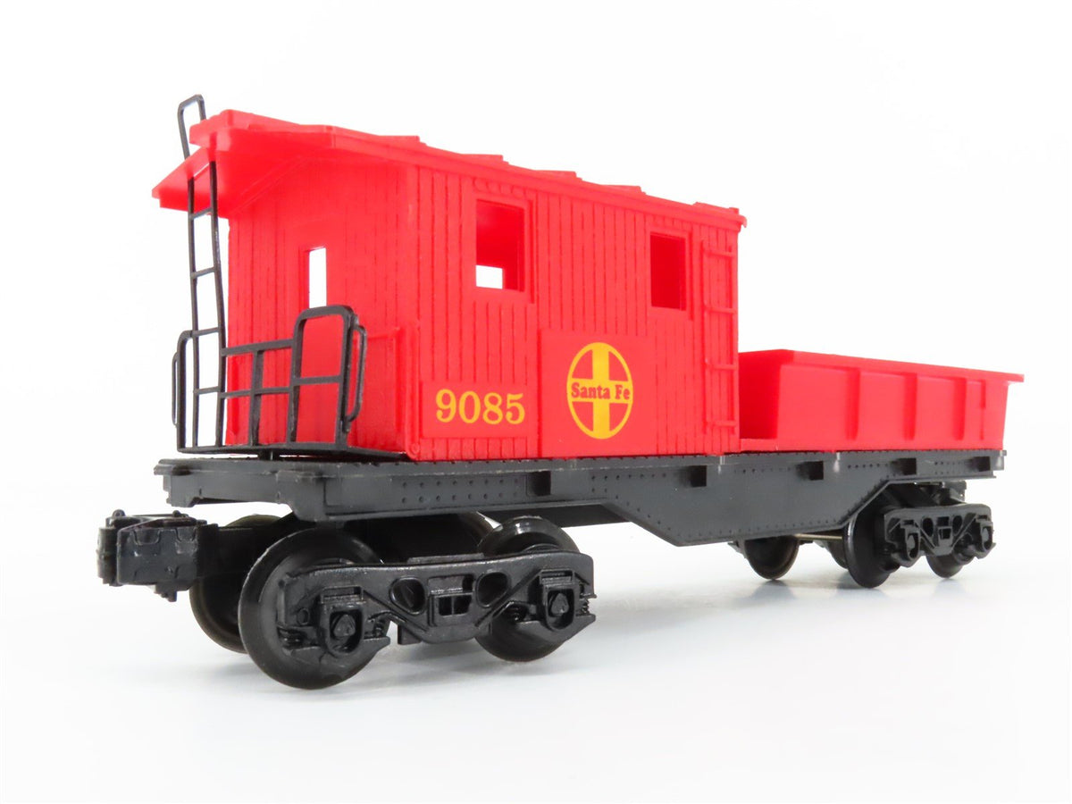 O Gauge 3-Rail Lionel 6-9085 ATSF Santa Fe Railroad Work Caboose #9085 w/ Loads