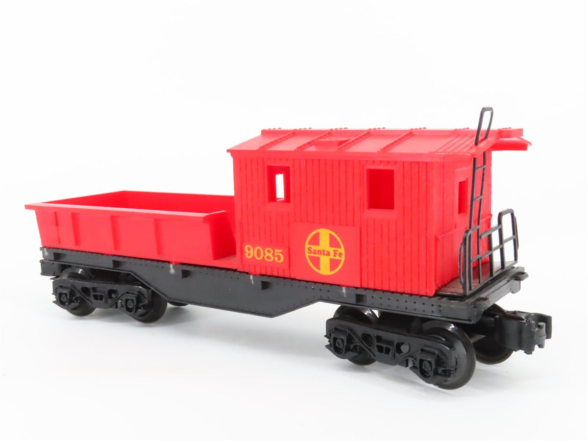 O Gauge 3-Rail Lionel 6-9085 ATSF Santa Fe Railroad Work Caboose #9085 w/ Loads