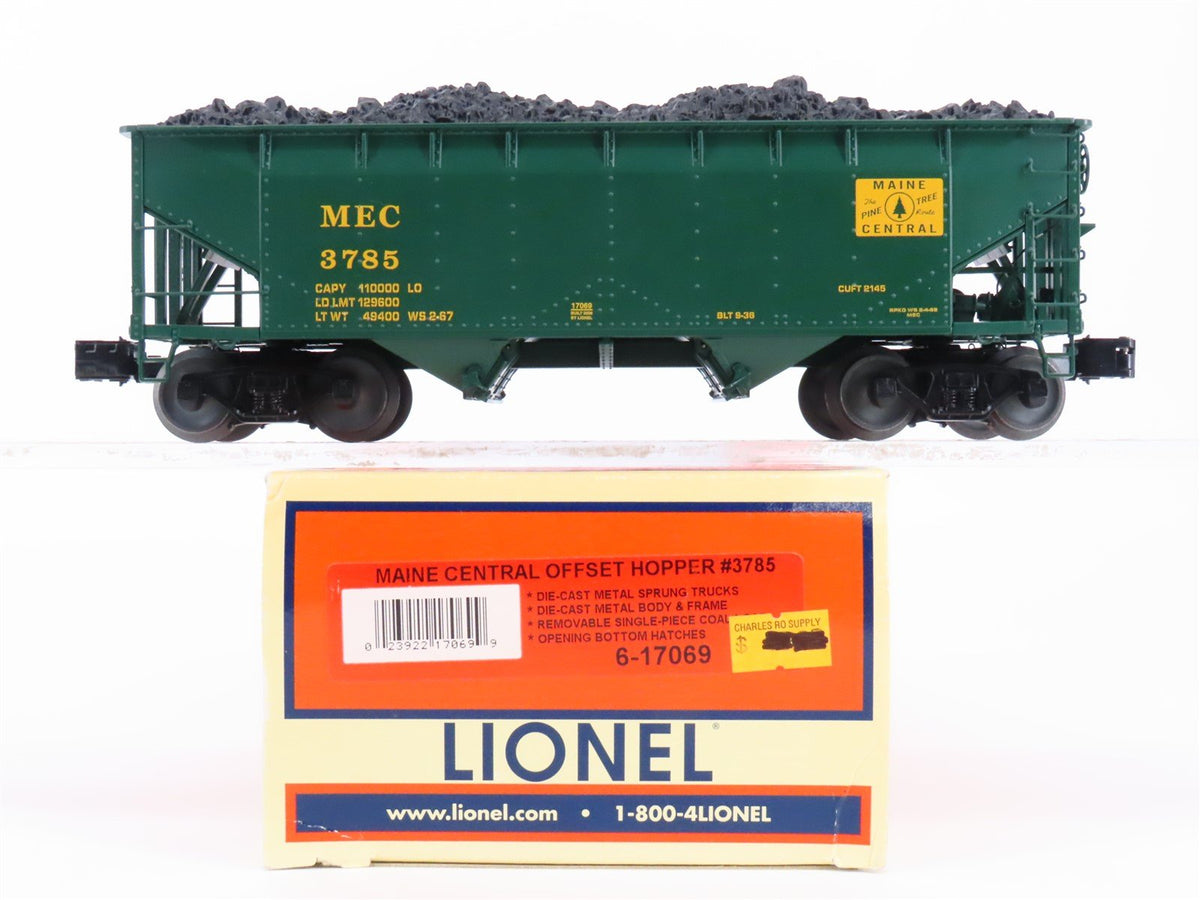 O Gauge 3-Rail Lionel 6-17069 Die-Cast MEC Maine Central Hopper #3785