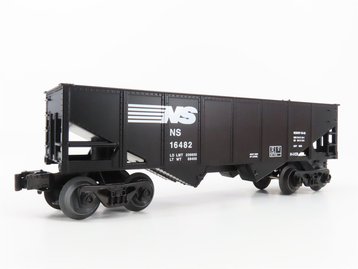 O Gauge 3-Rail Lionel 6-16482 NS Norfolk Southern Hopper #16482 w/Coal Load
