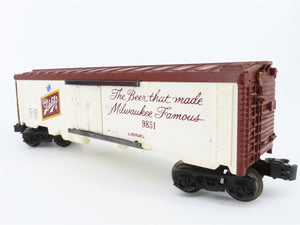 O Gauge 3-Rail Lionel 6-9851 Schlitz Beer Reefer #9851