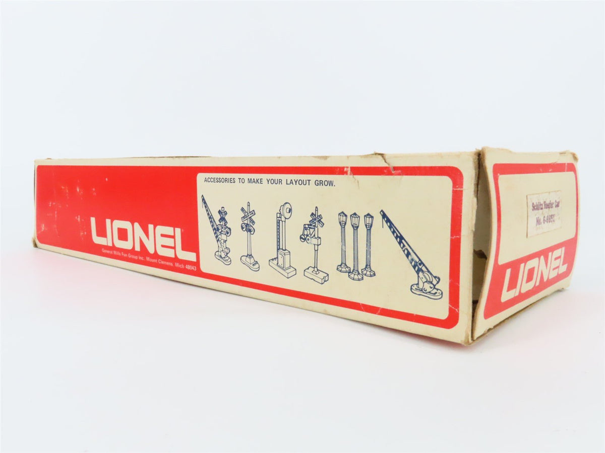 O Gauge 3-Rail Lionel 6-9851 Schlitz Beer Reefer #9851