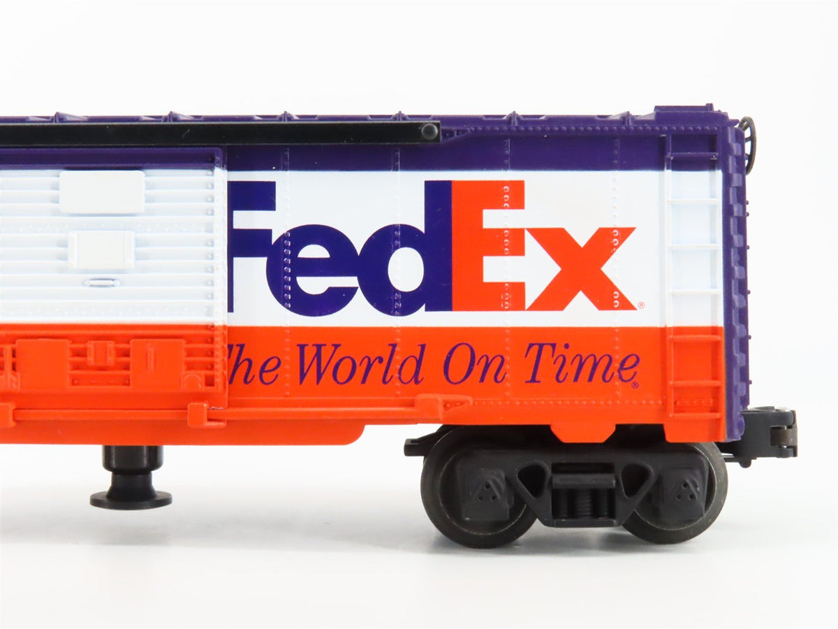 O Gauge 3-Rail Lionel 6-19835 3464X FedEx Animated Boxcar #3464