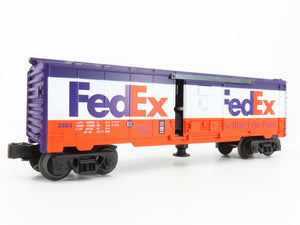 O Gauge 3-Rail Lionel 6-19835 3464X FedEx Animated Boxcar #3464
