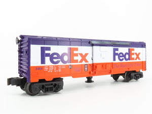 O Gauge 3-Rail Lionel 6-19835 3464X FedEx Animated Boxcar #3464