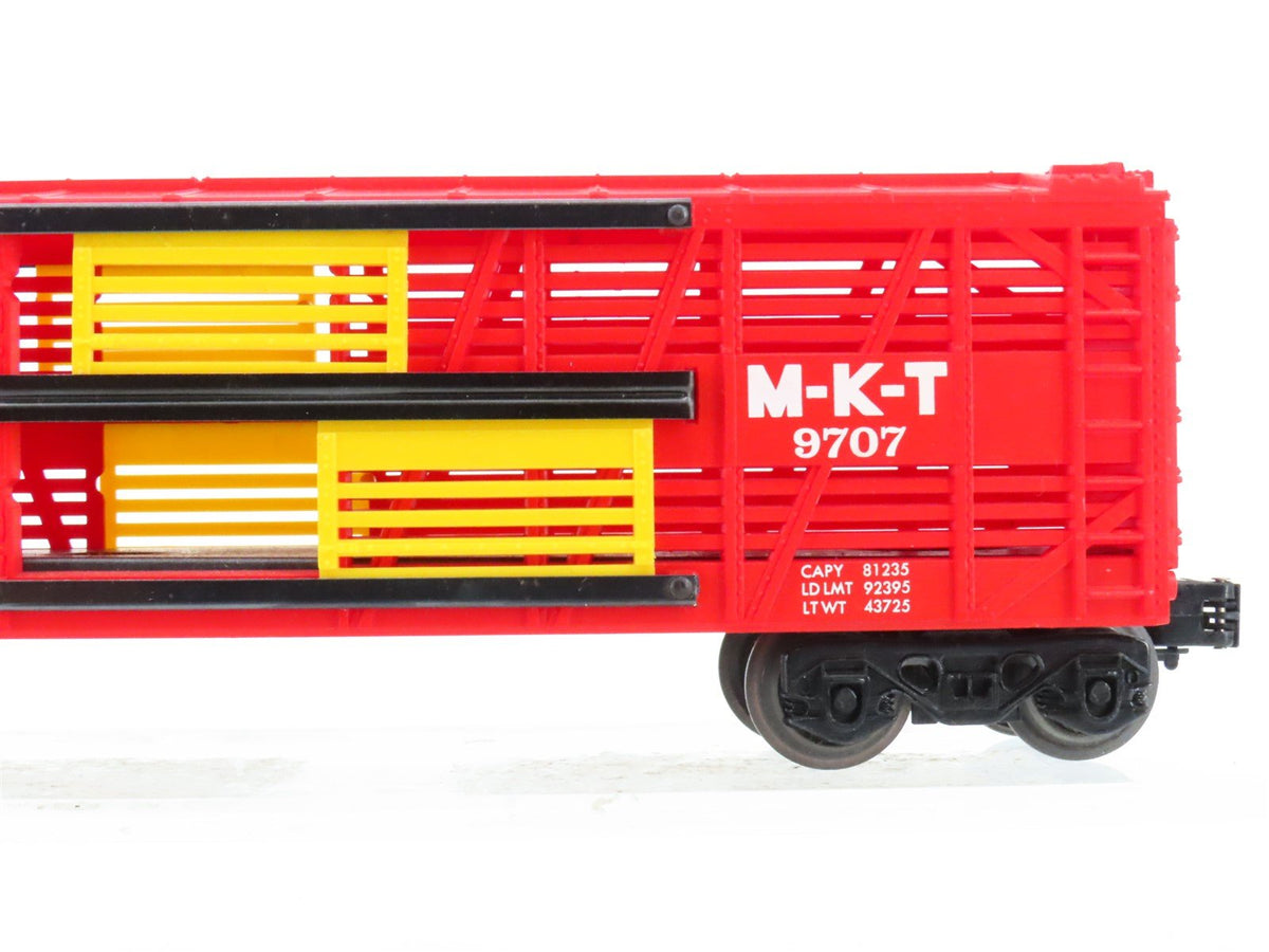 O Gauge 3-Rail Lionel 6-9707 M-K-T Katy Stock Car #9707