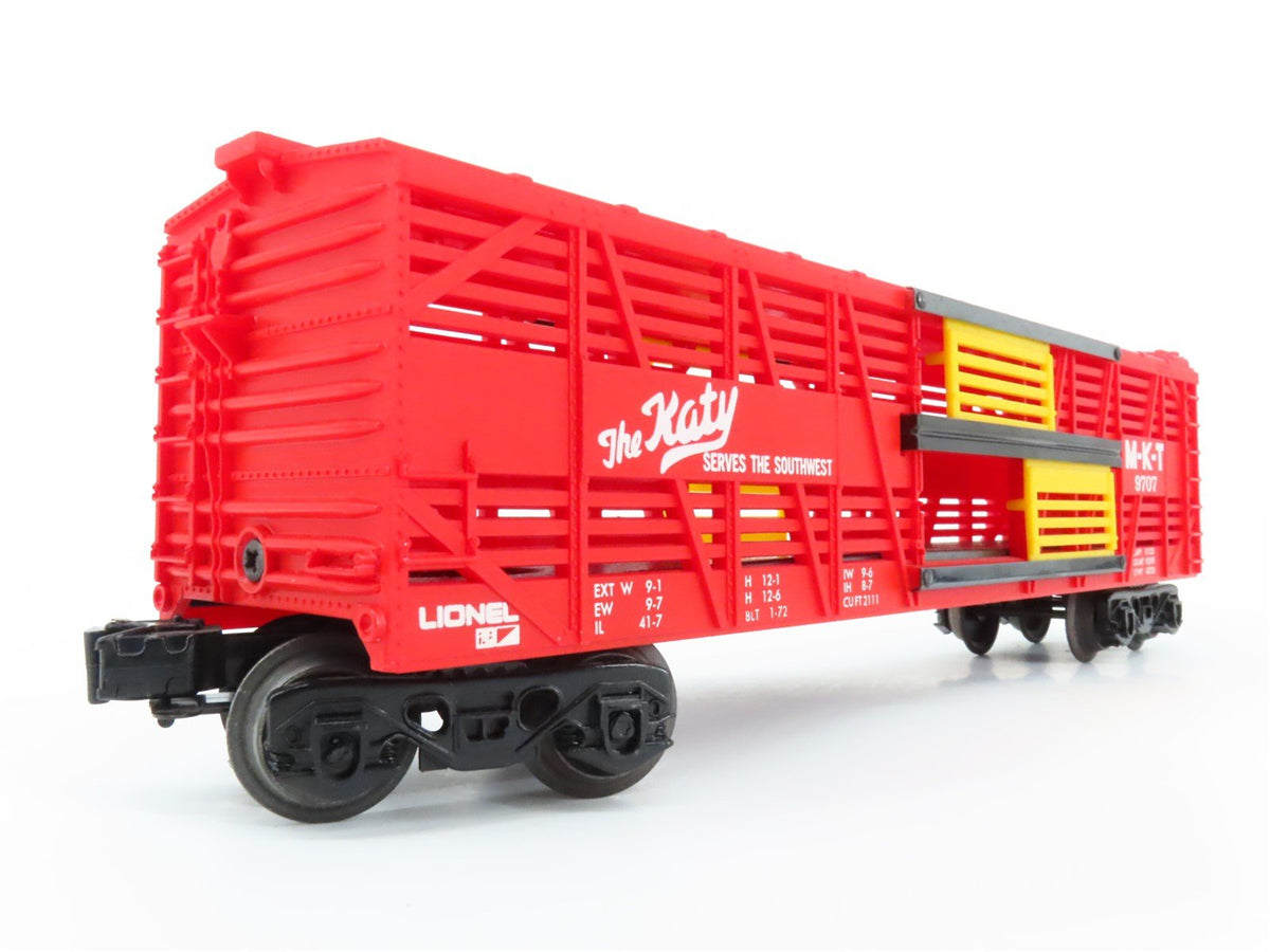 O Gauge 3-Rail Lionel 6-9707 M-K-T Katy Stock Car #9707