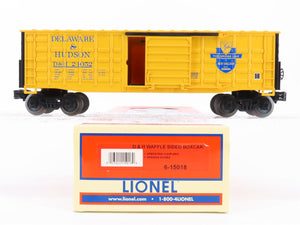 O Gauge 3-Rail Lionel 6-15018 D&H Delaware & Hudson Waffle Side Boxcar #24052