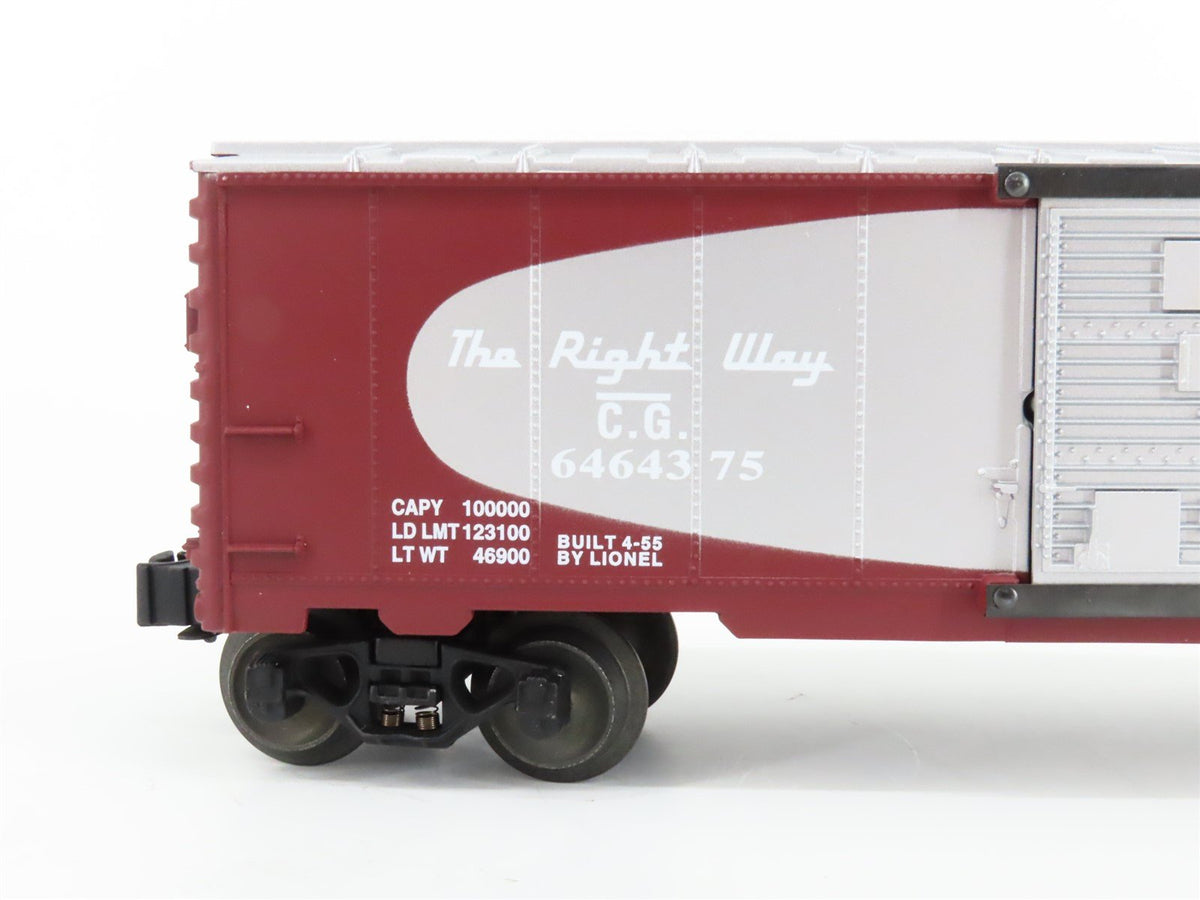 O Gauge 3-Rail Lionel 6-19279 CG Central of Georgia Single Door Box Car #6464375