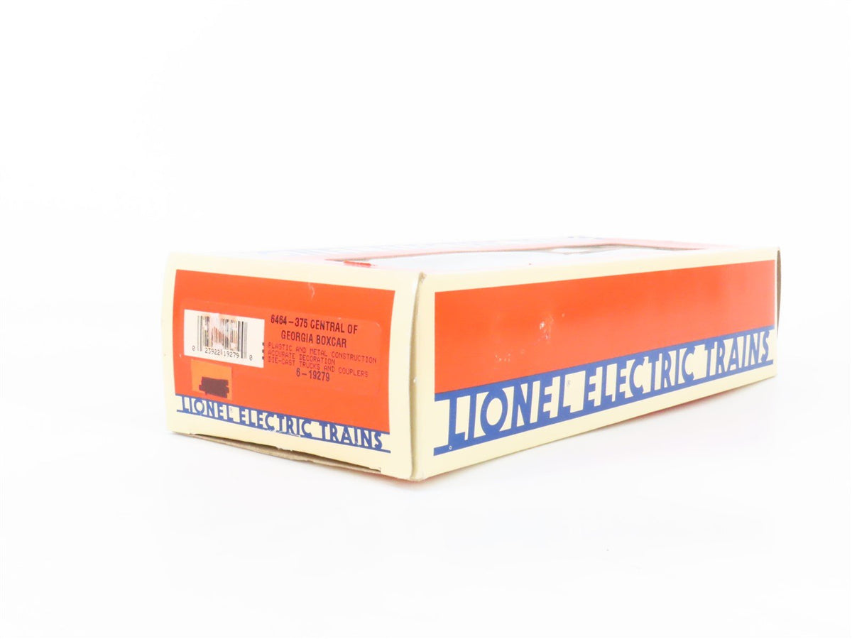 O Gauge 3-Rail Lionel 6-19279 CG Central of Georgia Single Door Box Car #6464375