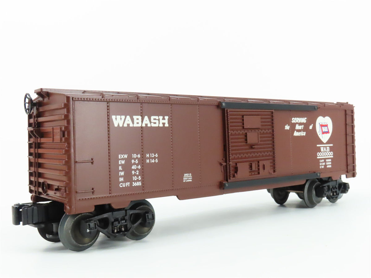 O Gauge 3-Rail Lionel 6-39213 6464 Archive WAB Wabash &quot;Heart&quot; Boxcar #0000000