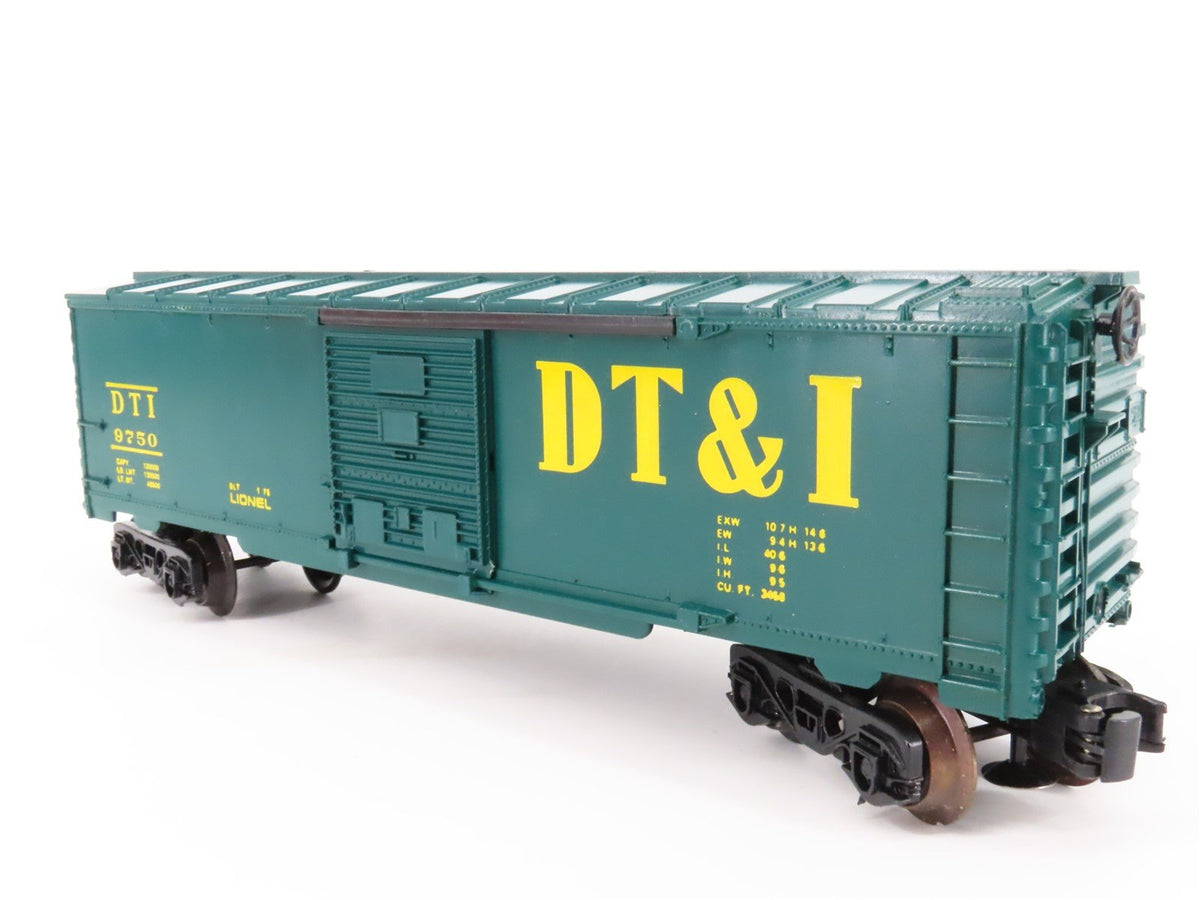 O Gauge 3-Rail Lionel 6-9750 DTI Detroit Toledo &amp; Ironton Box Car #9750
