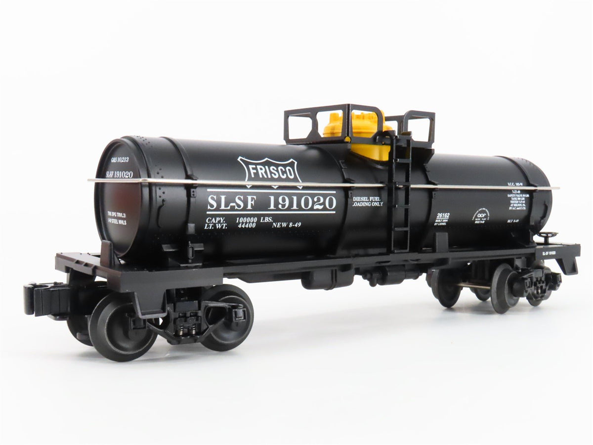O Gauge 3-Rail Lionel 6-26162 SLSF Frisco Single Dome Tankcar #191020