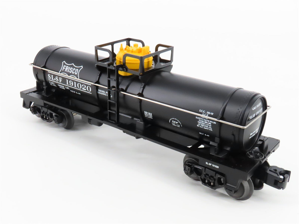 O Gauge 3-Rail Lionel 6-26162 SLSF Frisco Single Dome Tankcar #191020