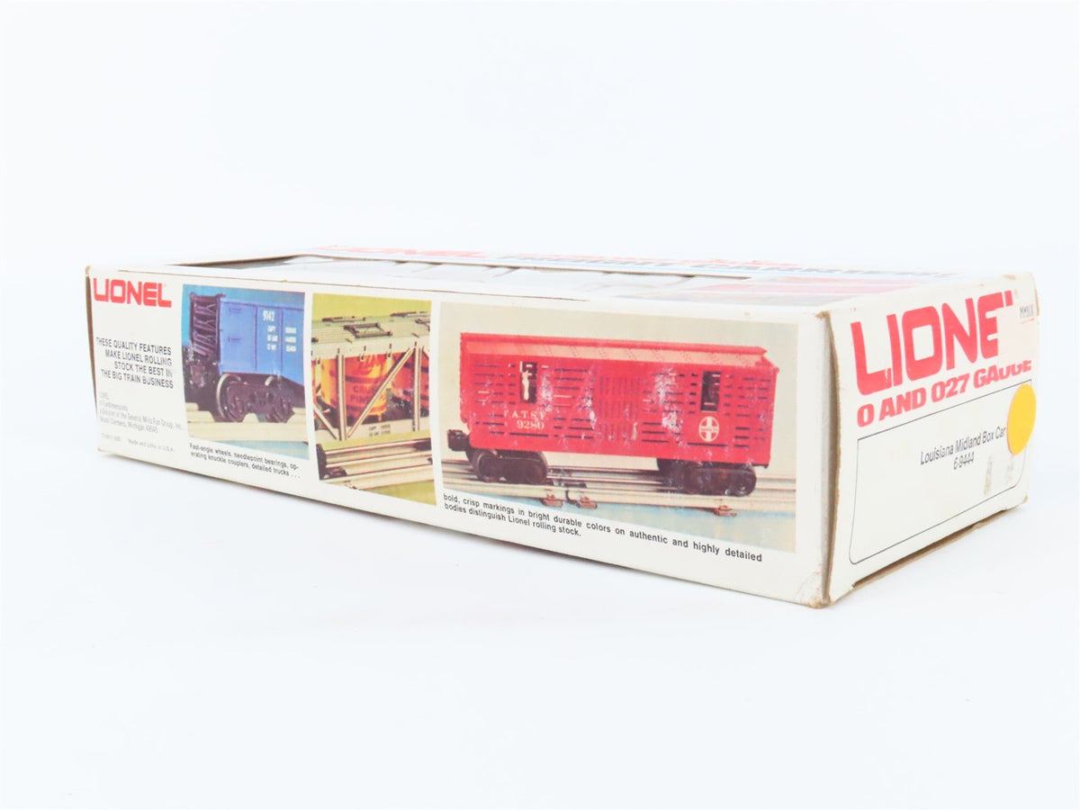 O Gauge 3-Rail Lionel 6-9444 LDAM The Natchez Route Single Door Box Car #9444