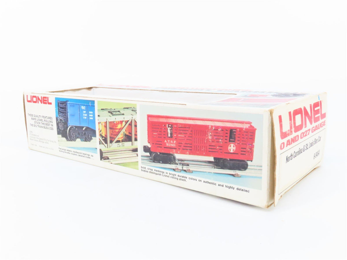 O Gauge 3-Rail Lionel 6-9464 NC&amp;STL Dixieland Single Door Box Car #9464