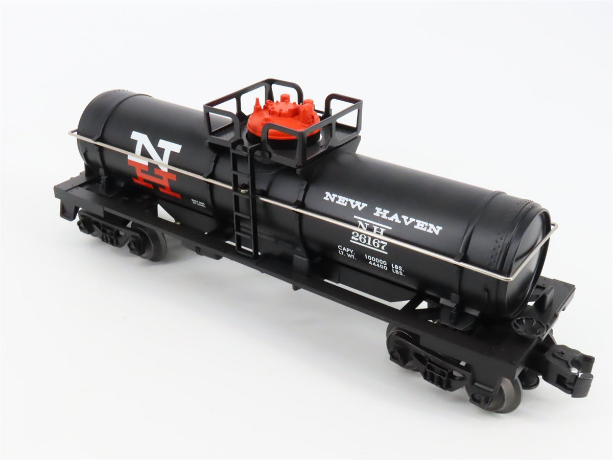 O Gauge 3-Rail Lionel 6-26167 NH New Haven Single Dome Tankcar #26167