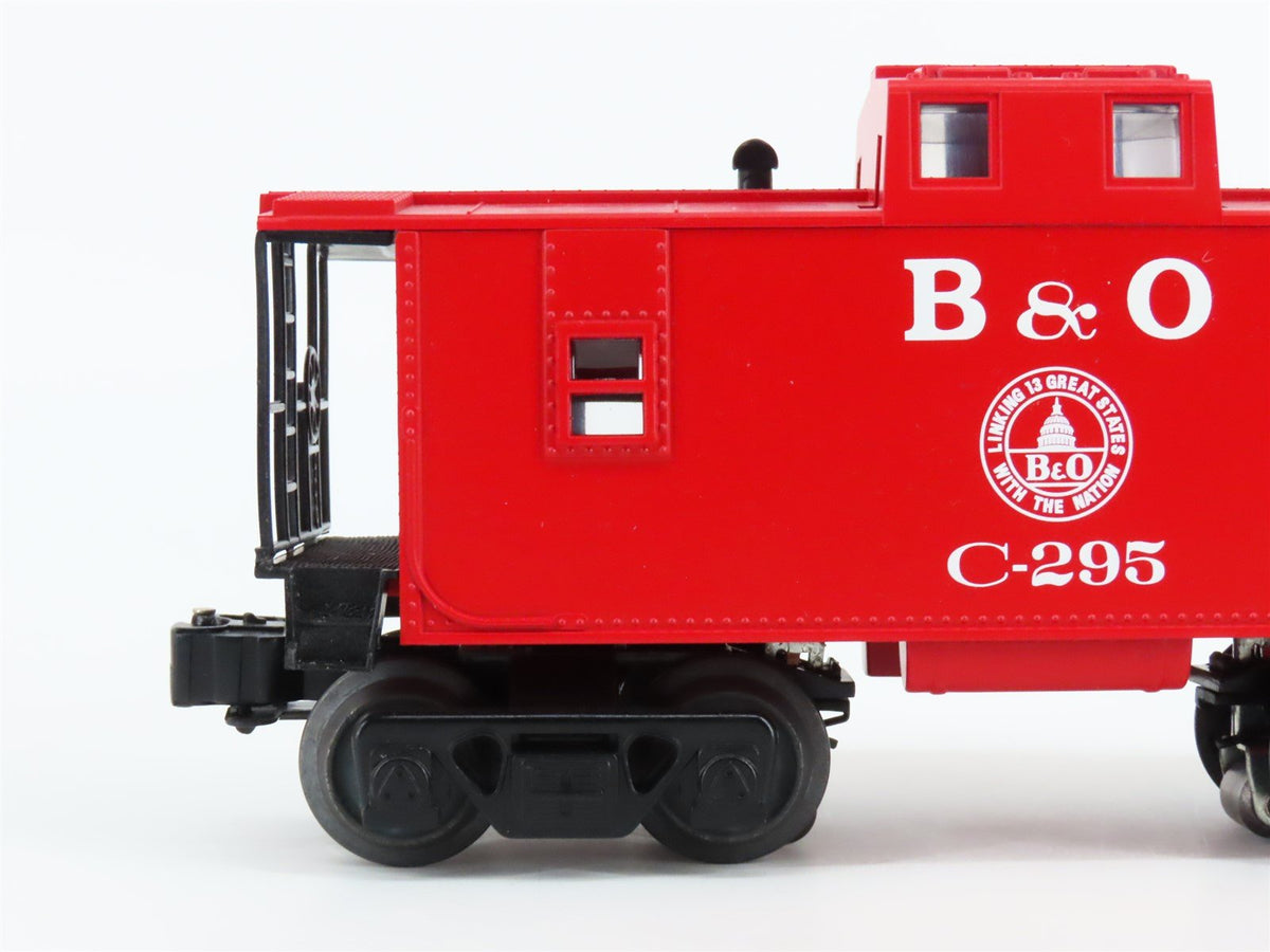 O Gauge 3-Rail Lionel 6-26570 B&amp;O Baltimore &amp; Ohio Caboose #C-295 w/Lights