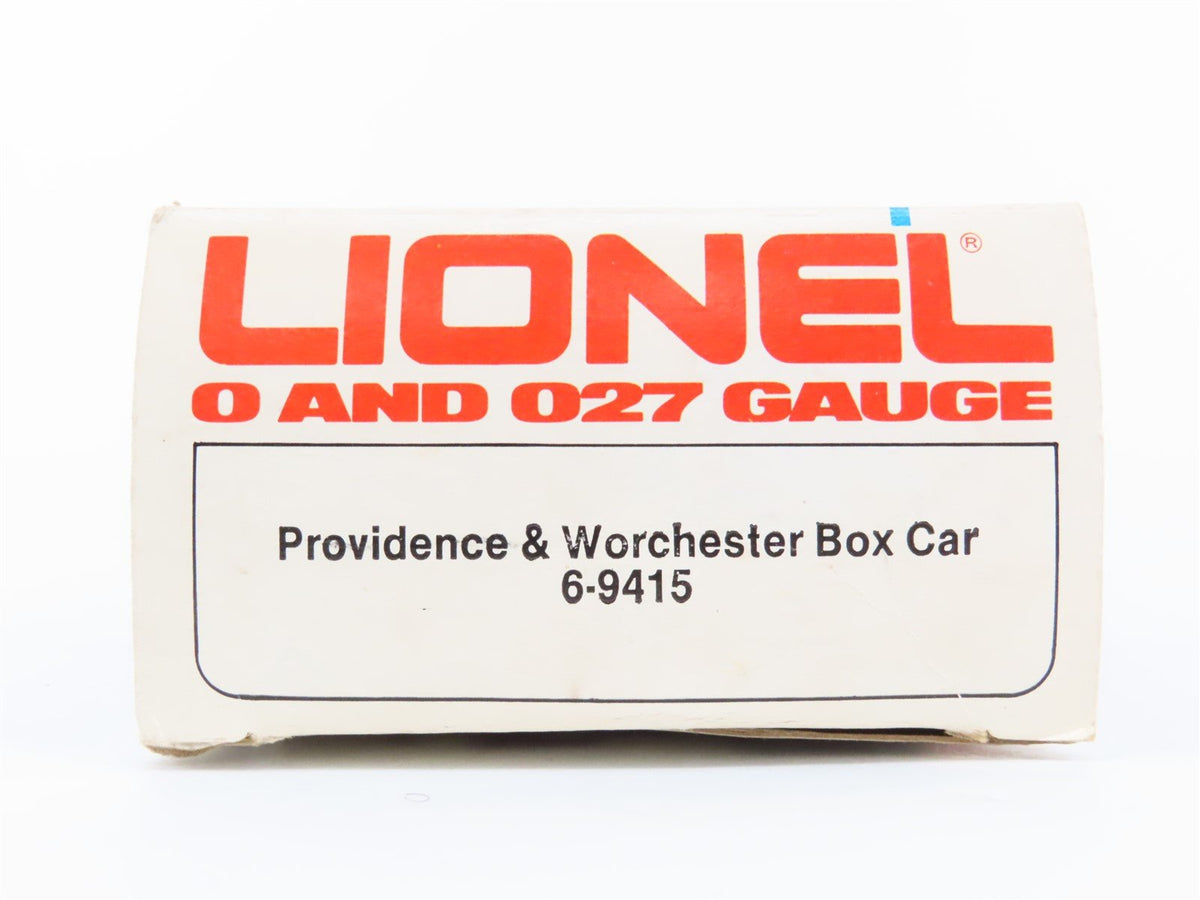 O Gauge 3-Rail Lionel 6-9415 PW Providence &amp; Worcester Single Door Box Car #9415