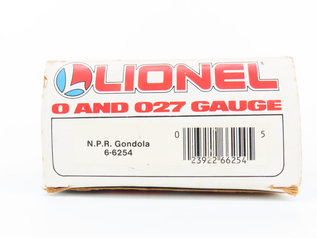 O Gauge 3-Rail Lionel 6-6254 NKP Nickel Plate Road Gondola #6254 w/ Load