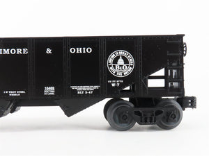 O 3-Rail Lionel 6-16469 B&O Baltimore & Ohio Starter 2-Bay Hopper Car #435351