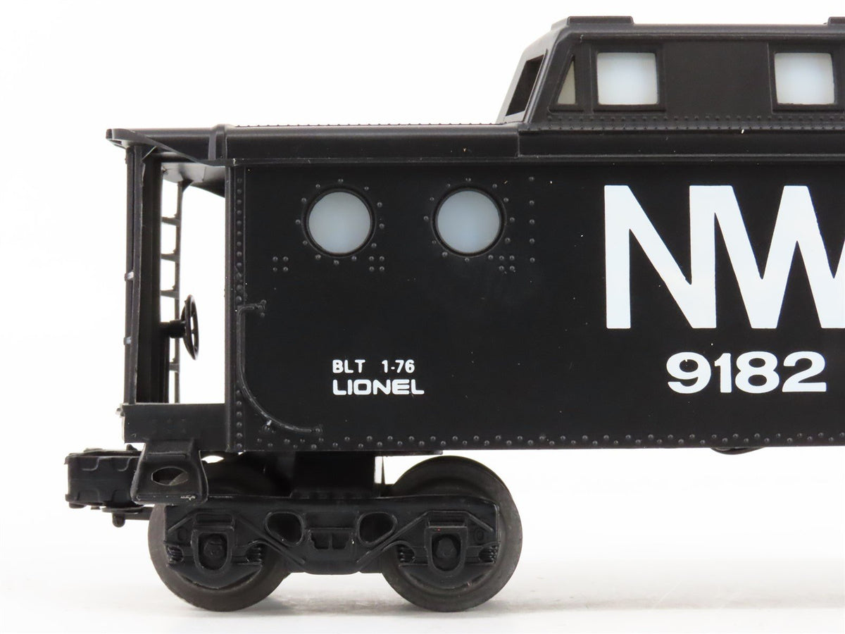 O Gauge 3-Rail Lionel 6-9182 NW Norfolk &amp; Western Caboose #9182 - Lighted