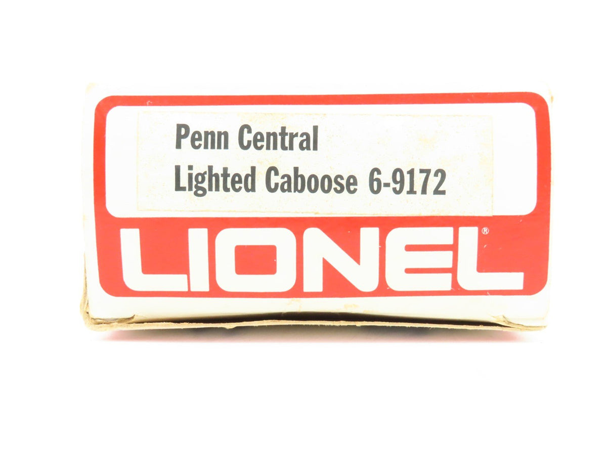 O Gauge 3-Rail Lionel 6-9172 PC Penn Central Railroad Caboose #9172 - Lighted